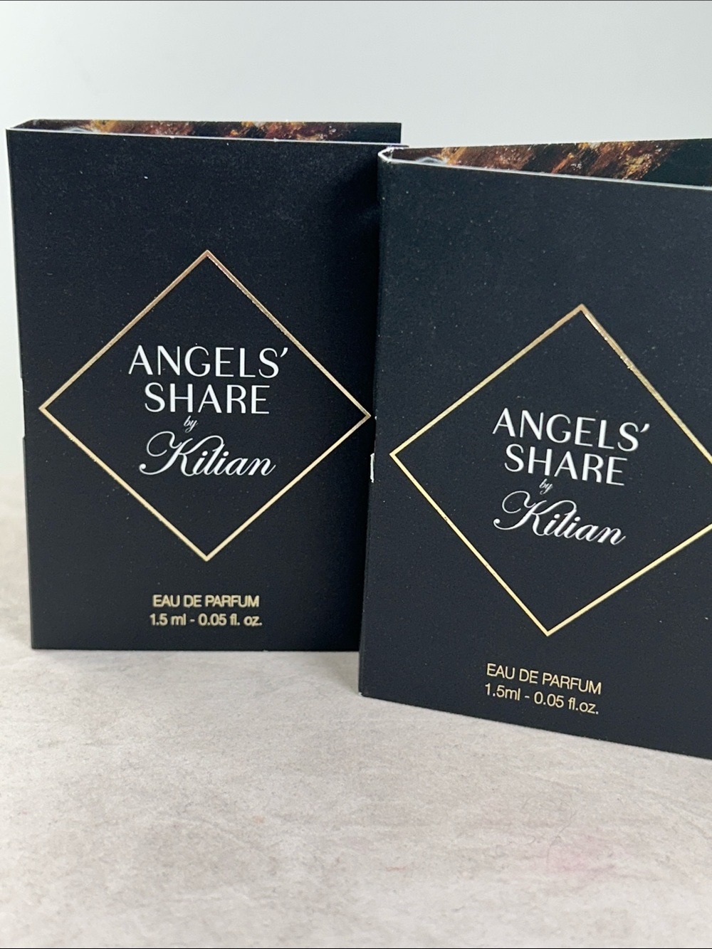 2 Kilian Angels' Share Eau de Parfum Sample Cards